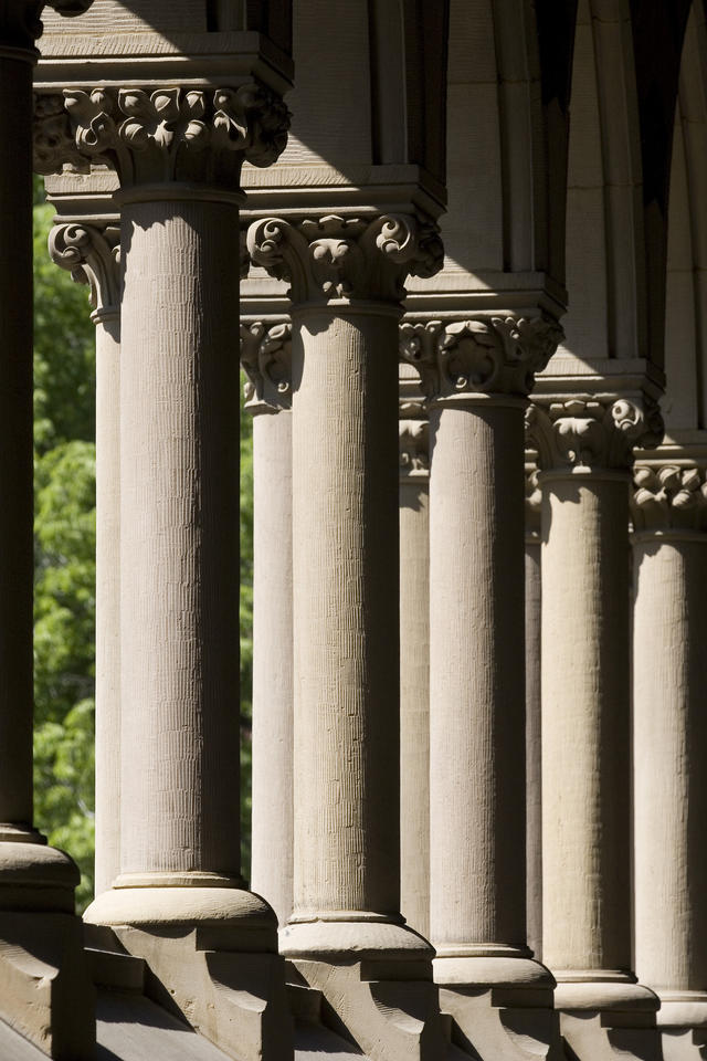 Columns on Memorial Hall